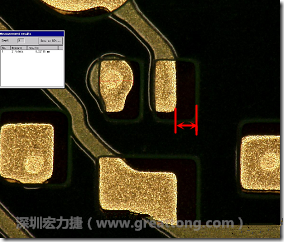 其他零件的防焊層印刷偏移，造成焊墊大小不一的現(xiàn)象。