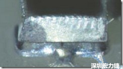 不沾錫，空焊不沾錫