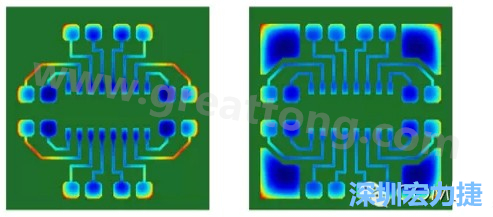 通過(guò)仿真，可以快速簡(jiǎn)單地重新設(shè)計(jì)并計(jì)算不同圖形布局所得到的厚度均勻性-深圳宏力捷