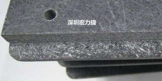 可加工性的合成石，可以用CNC洗出想要的形狀與機構(gòu)，可以媲美鋁合金