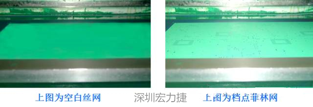 熱風(fēng)整平后導(dǎo)通孔邊緣起泡掉油，采用此工藝方法生產(chǎn)控制比較困難，須工藝工程人員采用特殊的流程及參數(shù)才能確保塞孔質(zhì)量。