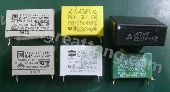 電源板PCBA加工-X電容(Cx，又稱為跨接線路濾波電容)