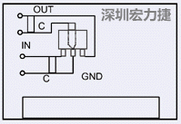 圖3：降壓電路的PCB設(shè)計示例。