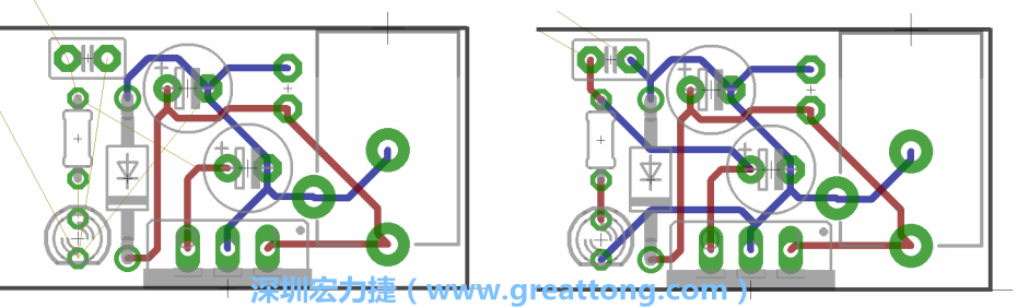 2.3. 下一步，進行布線并連接各個電源供應(yīng)的連結(jié)點。