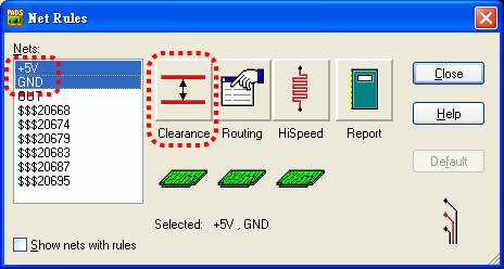 圖21 網絡規(guī)則彈窗