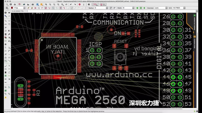 CadSoft EAGLE是一款專業(yè)的印刷電路板(PCB)設(shè)計軟件，低成本、便于使用、功能強(qiáng)大。